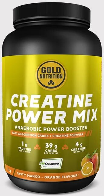 Gold Nutrition CREATINE POWER MIX 1 Kg Laranja-Manga