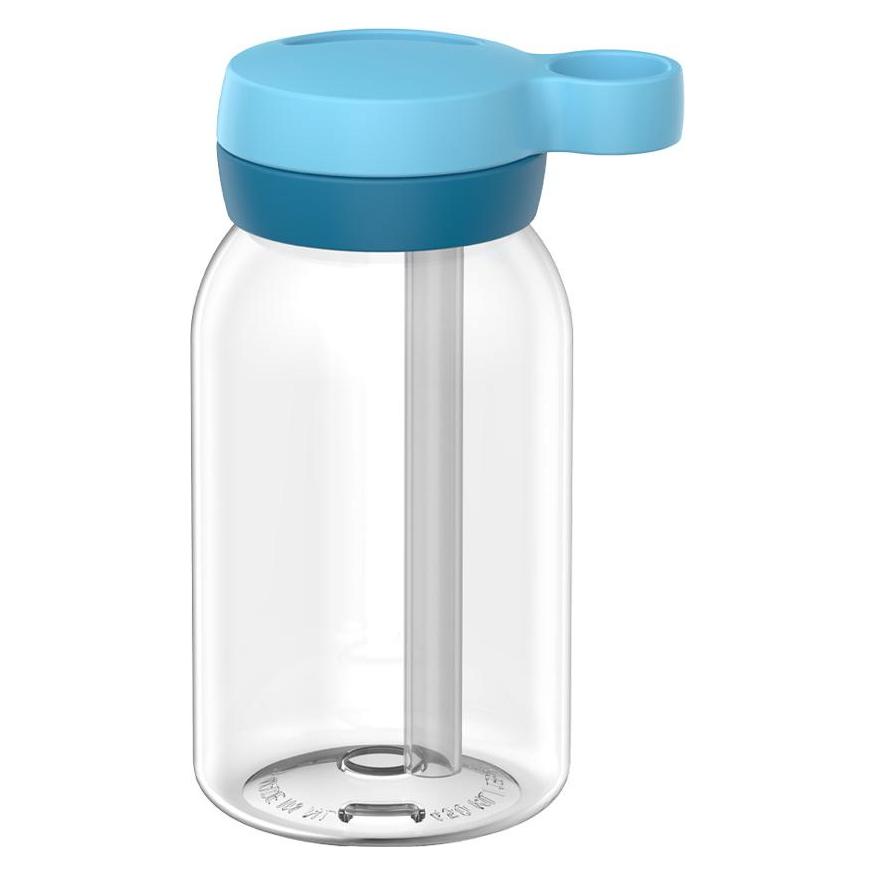 Mepal Trinkflasche mit Strohhalm Campus 450 ml Cool Blue (0.45 l) (69908898)