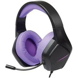 Onlan CM-30Casque-Micro r‚tro-‚clair‚ (Kabelgebunden), Gaming Headset, Schwarz