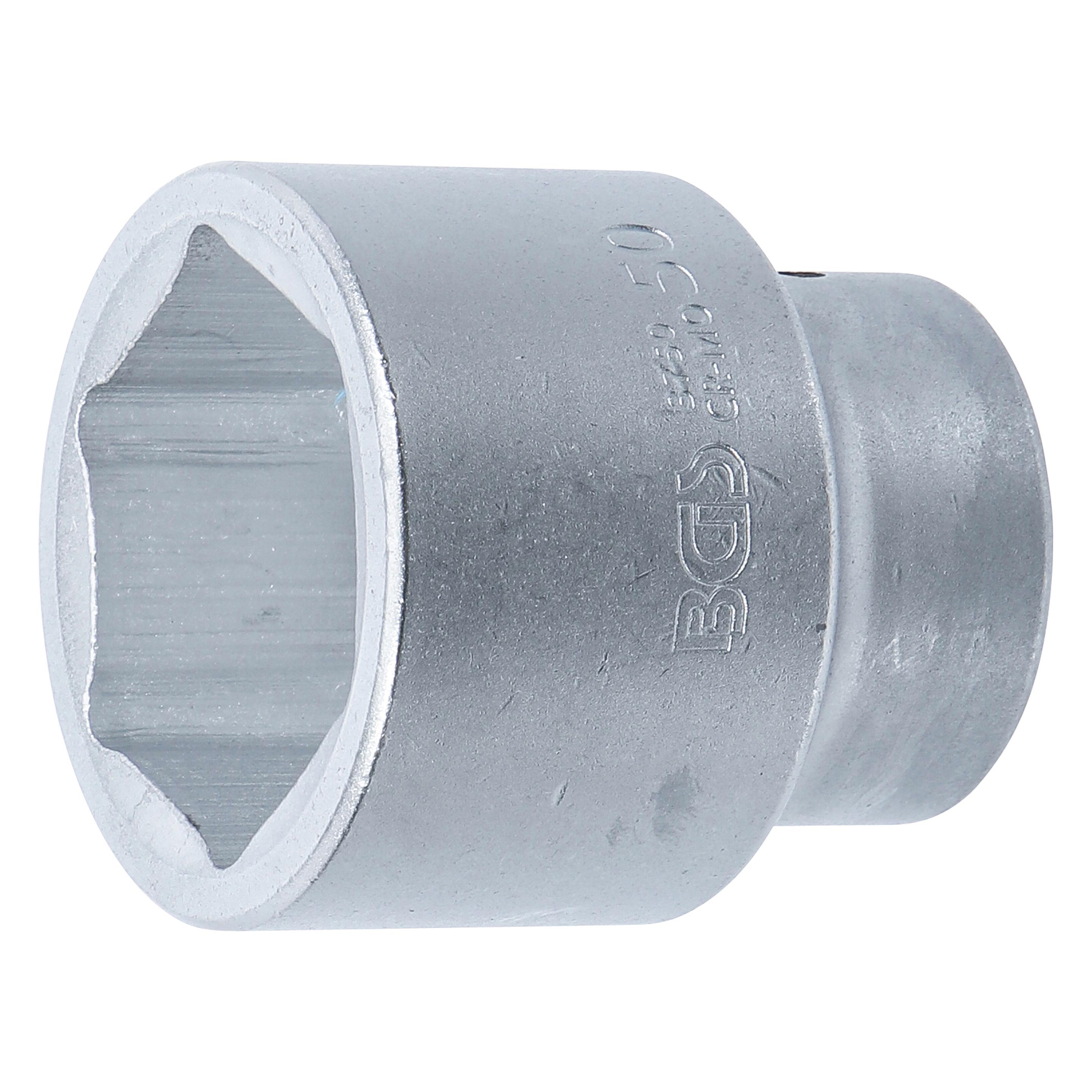 BGS Steckschlüssel-Einsatz Sechskant Antrieb Innenvierkant 25 mm (1") SW 50 mm (50 mm) (3750)