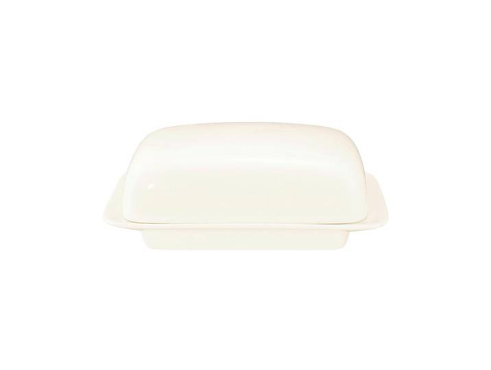 Seltmann Weiden Butterdose Savona uni, Creme, Keramik, 12.6x6.3x16.4 cm, Küchenzubehör, Vorratsbehälter, Butterdosen