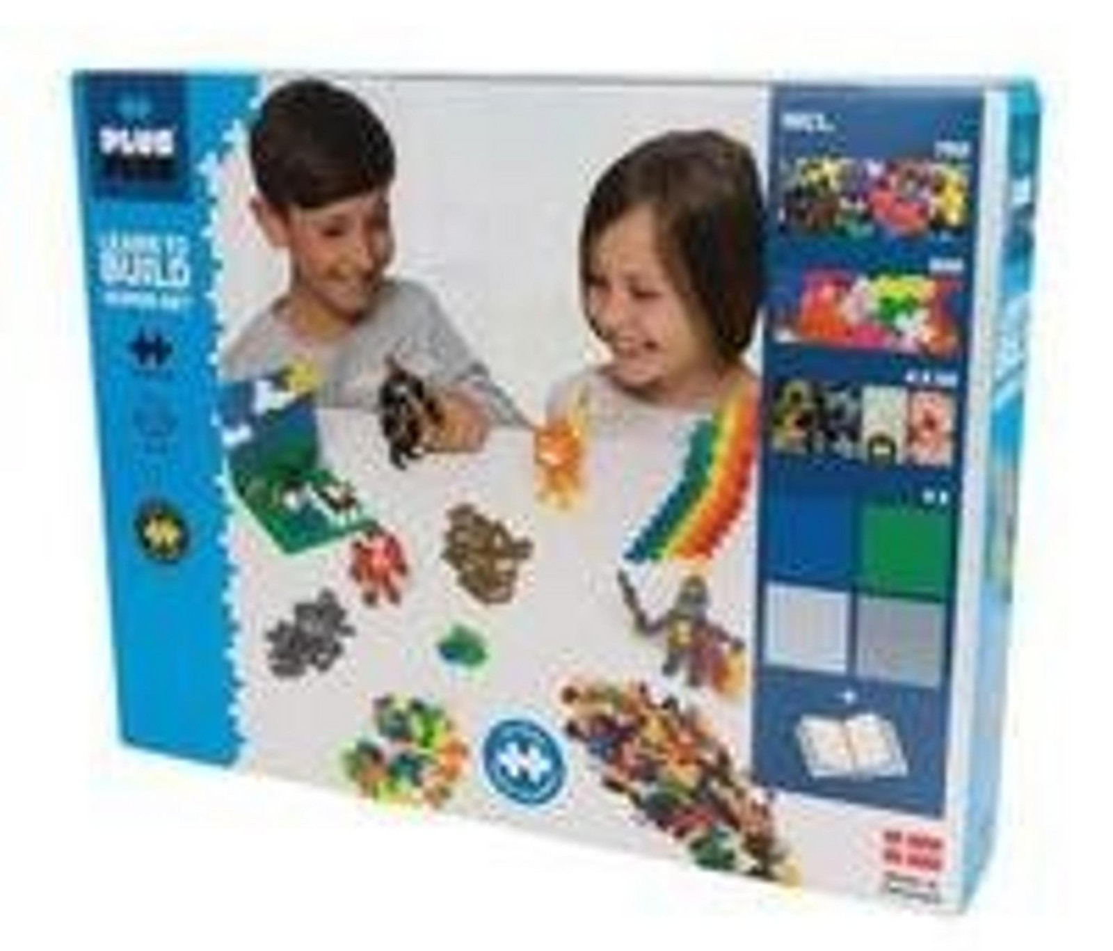 Klocki Plus Plus Mini Basic Neon Super Set, 1200 stuks van Kontiki