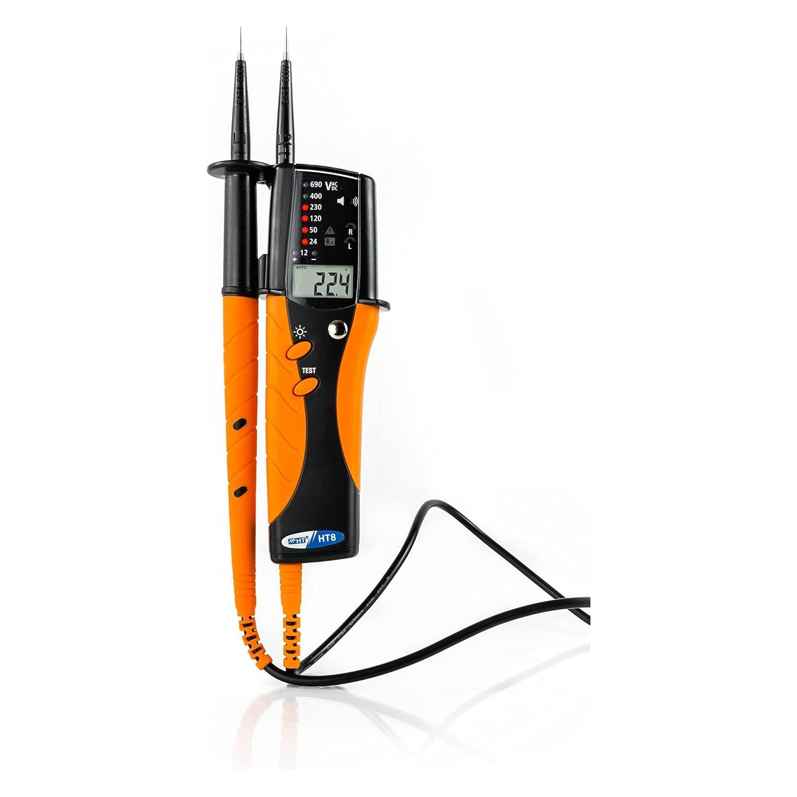 HT Instruments Zweipoliger Spannungsprüfer (CAT III 690V, CAT IV 600V) (1009600)