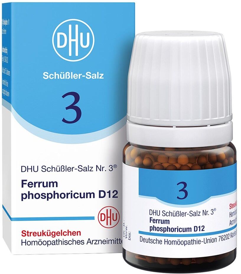 DHU Schüßler-Salz Nummer 3 Ferrum phosphorus D12 Globuli