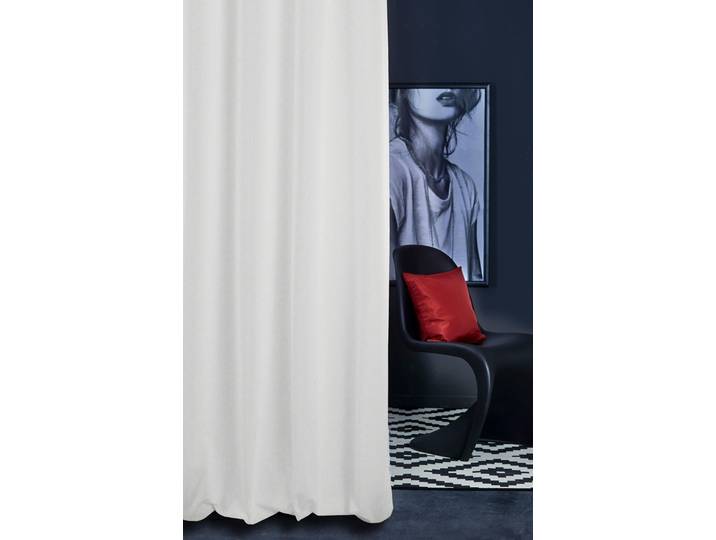 Vorhang APELT ALASKA Gr. 1, grau (taupe), B:140cm H:245cm, Jacquard, Baumwolle, Polyester, Gardinen, Vorhang, HxB: 245x140, Alaska, Ösenschal mit Metallösen