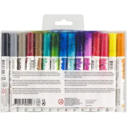 Talens, Malstifte, Brushpen Ecoline (15x)