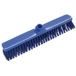 Haug ungeschlitzt mittel blau Hygienebesen 400 mm PBT mittel, geeignet nach HACCP & lebensmittelecht
