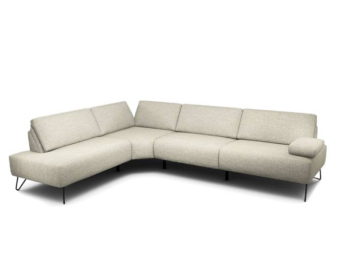 Ecksofa Cosy2, Sensoo, off-white, Textil