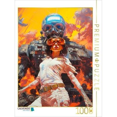 CALVENDO Puzzle Roboter in der galaktischen Welt | 1000 Teile Lege-Größe 64x48cm Foto-Puzzle für glückliche Stunden, Sonstige von , Calvendo Puzzle