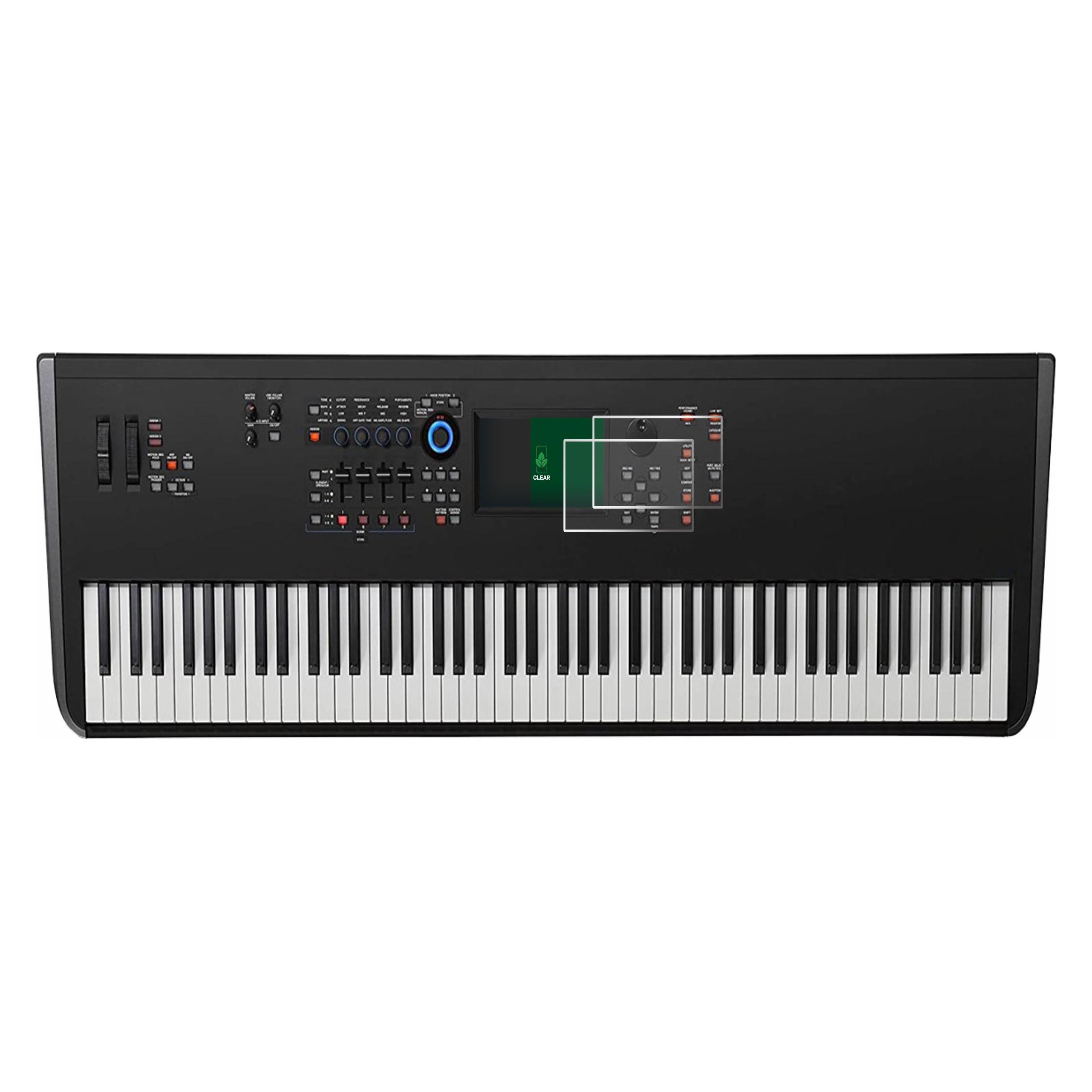 ScreenLeaf Schutzfolie für Yamaha MODX8+ Displayschutz Display Schutz Folie Klar Transparent (6156797)