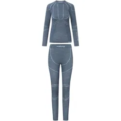 MGA, Damen, Funktionsunterhose, Viking Lana Pro Merino (Lady Set) Unterwäsche (M), Grau, M