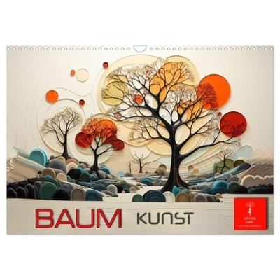 Baum Kunst (Wandkalender 2027 DIN A3 quer), CALVENDO Monatskalender