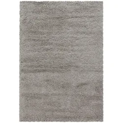 Hochflorteppich Shaggy Einfarbig Weich Flauschig Waschbar Strapazierfähig Schlafzimmer Esszimmer Beige 60x110 cm – SALZACH von Kadima Design