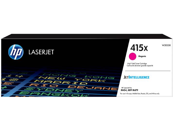 HP 415X Toner authentique grande capacité W2033X - Magenta