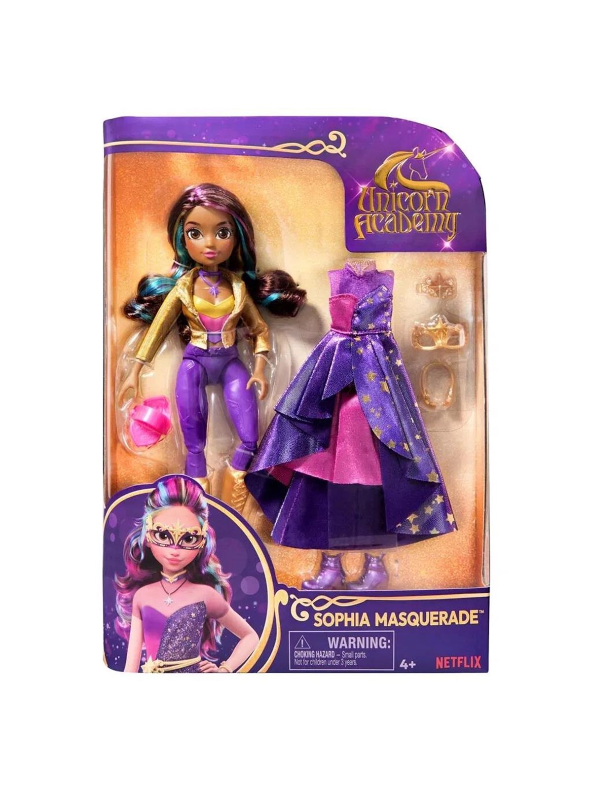 Unicorn Academy Dlx Doll Sophia Masquerade 24 cm