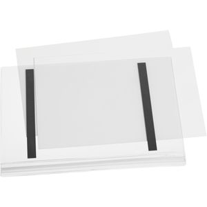 Durable Plakattasche 501819, für A4, aus Kunststoff, magnethaftend, 5 Stück