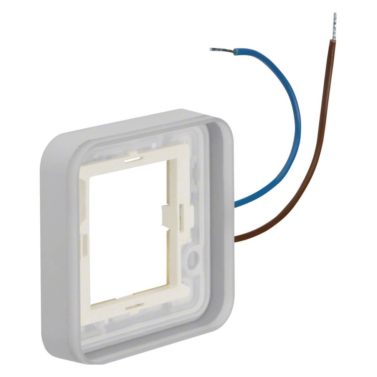 Berker 13383513. Produktfarbe: Grau, Markenkompatibilität: Hager, Material: Thermoplast (13383513)