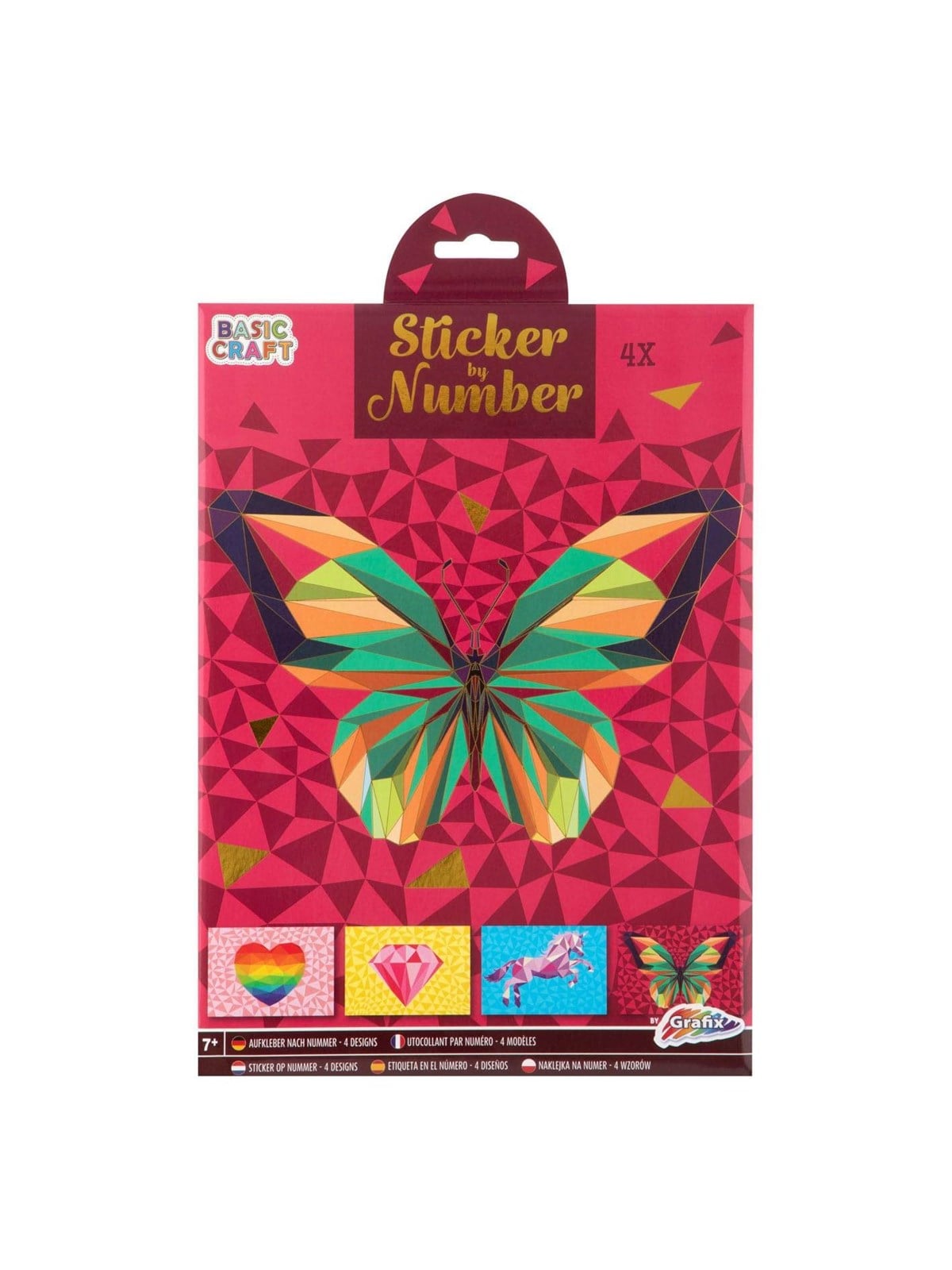 Grafix Sticker by Number - Assorted