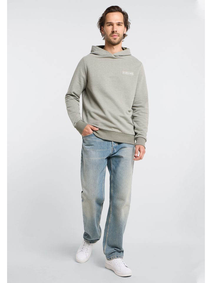 ELBSAND Hoodie in Taupe - M