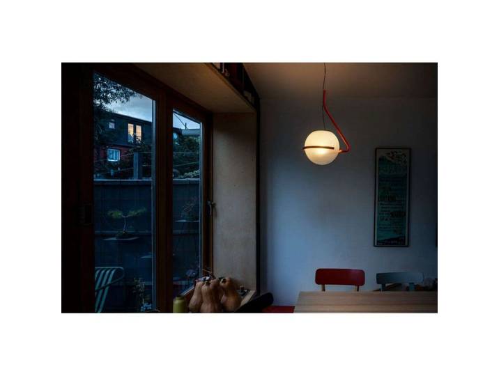 Tonda Suspension Orange/White - Foscarini - Salle à manger - Métal
