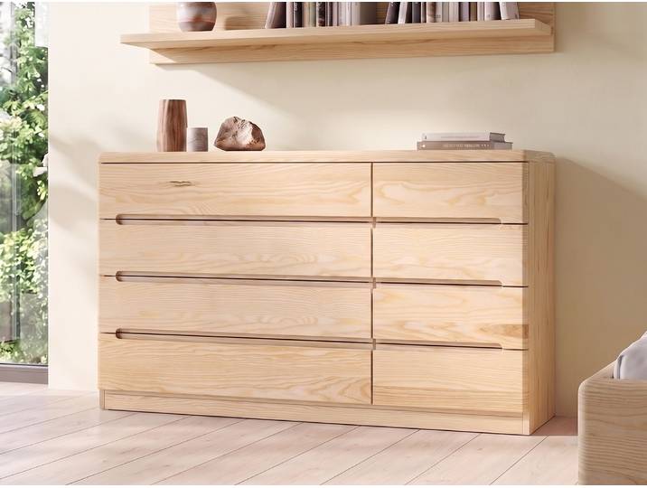 Kommode Esche „Marlon“ 150 cm Massivholz Esche