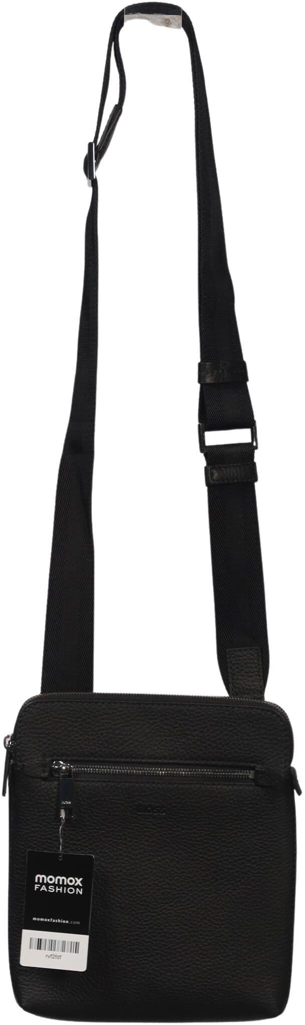 by Hugo Boss Herren Tasche, Schwarz, Leder / Synthetik - Second Hand