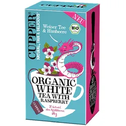 Cupper weißer Tee & Himbeere Bio