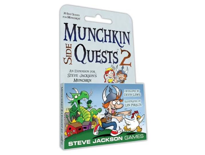 Steve Jackson Games Munchkin Side Quests 2 Card Game English