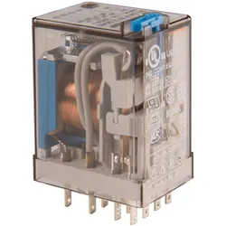 FIN 55.34.9 12V - Industrierelais, 4x UM, 250V/7A, 12V