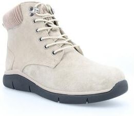 Women's Propet Scarlet Suede Ankle Bootie by Propet in Sand (Size 6 1/2 N)