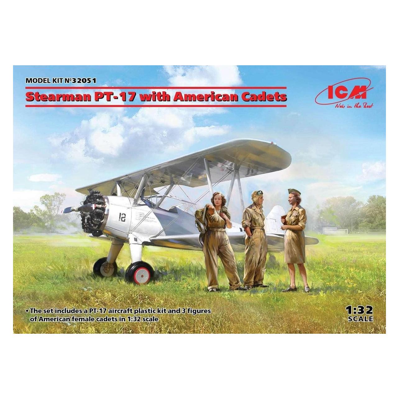 ICM Stearman PT-17 with American Cadets (32051)