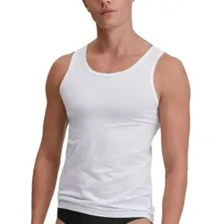 Calida Natural Cooling Tank Top Weiß Tencel Small Herren