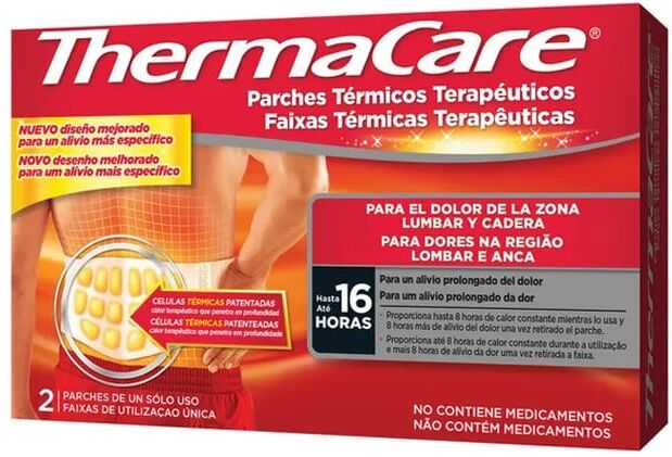 Thermacare ZONA LOMBAR E QUADRIL 2 Unids
