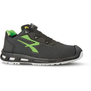 U-Power Sicherheitsschuhe Monster s, ESD, S3S, Halbschuhe, Aluminiumkappe, Textilmaterial, Gr. 39
