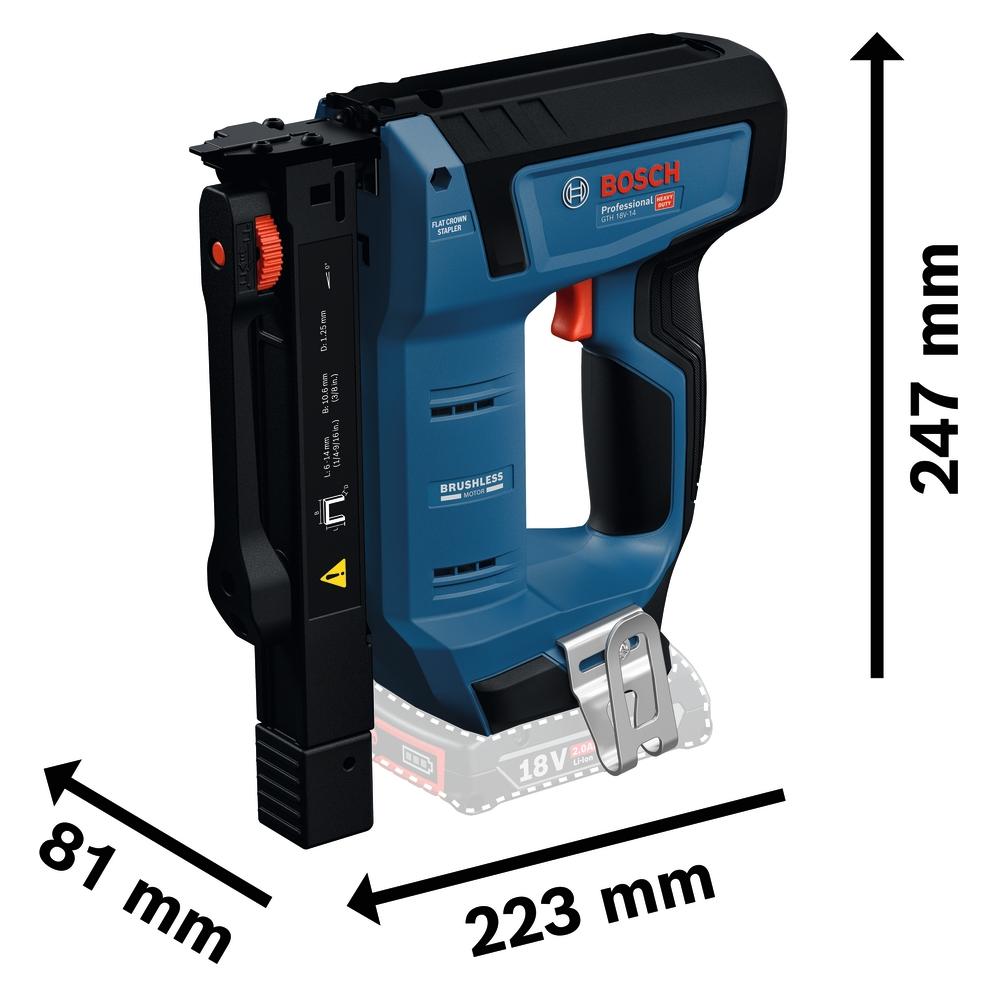 Bosch Professional GTH 18V-14 (Tacker) (0601482801)