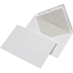MAILmedia Briefumschlag 30001752 C6 oF nk 80g Seidenfutter weiß