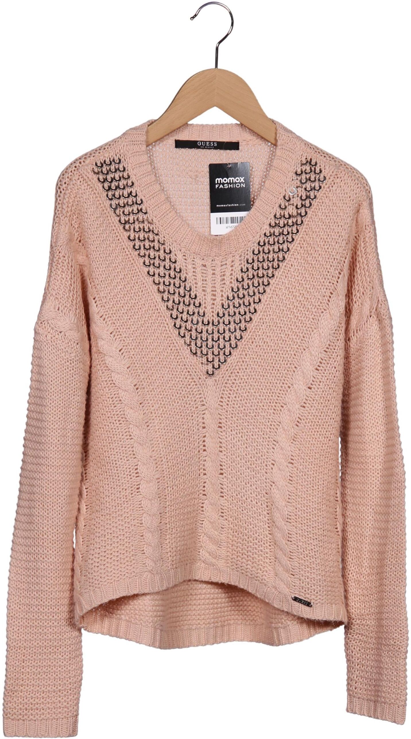 Guess Damen Pullover, Pink, Gr. EU 36, Synthetik - Second Hand
