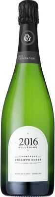 """Philippe Gonet""" """Philippe Gonet Millesime Blanc de Blancs Grand Cru 2016 Champagne - France"""