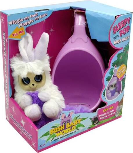 Bush Baby Abi met beginnend nest van Bush Baby World