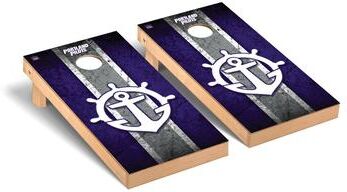 Skip's Garage University Of Portland Pilots Cornhole Board Set - Vintage Wooden