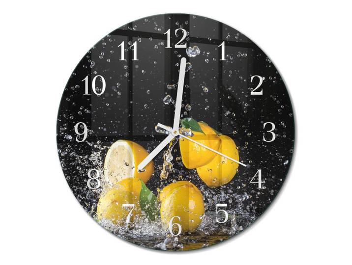 WANDUHR fi30 cm - Zitronen