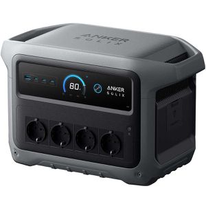 Anker Powerstation SOLIX C1000 Gen 2, App-fähig, 1024 Wh Akkukapazität, 9 Anschlüsse, Ausgangsleistung 2000 W
