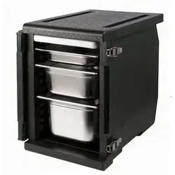 Thermo Future Box EPP Thermobox Frontlader, Nutzinhalt 93 Liter, schwarz