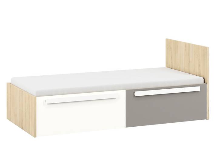 Bettgestell – DROP 1702 – Modernes Jugendbett mit Stauraum