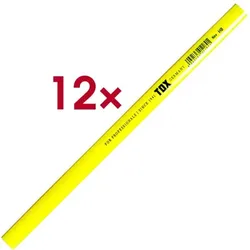 TOX 12x Zimmermannsbleistift HB gelb