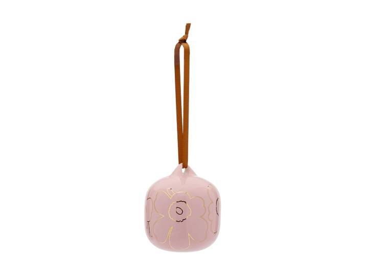 Marimekko Décoration suspendue Piirto Unikko Pink-gold