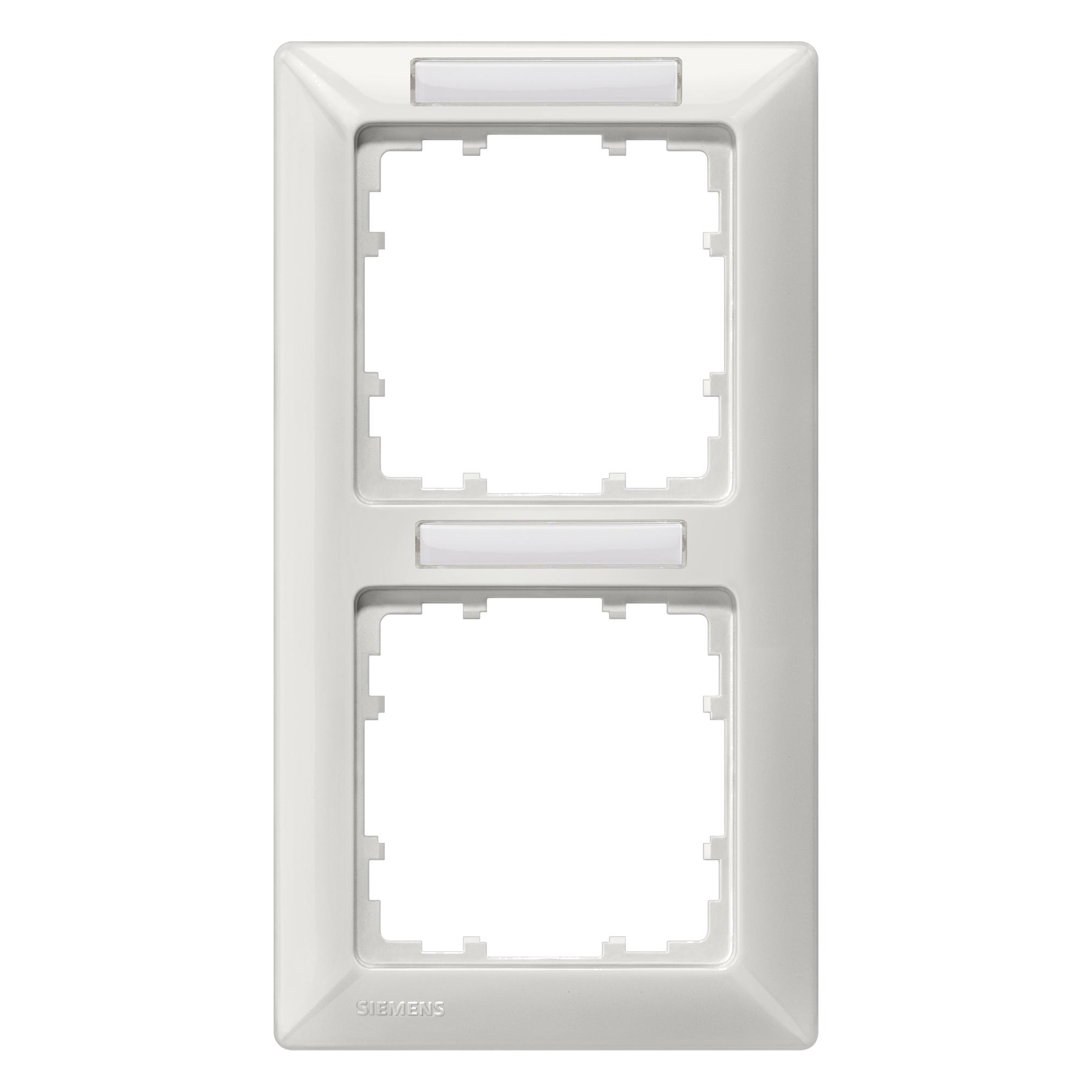 Siemens Rahmen 2f ti-ws glz vert DELTAline BSF 5TG2552-2 (5TG25522)