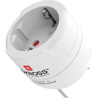 SKROSS Europe to UK Travel Adapter