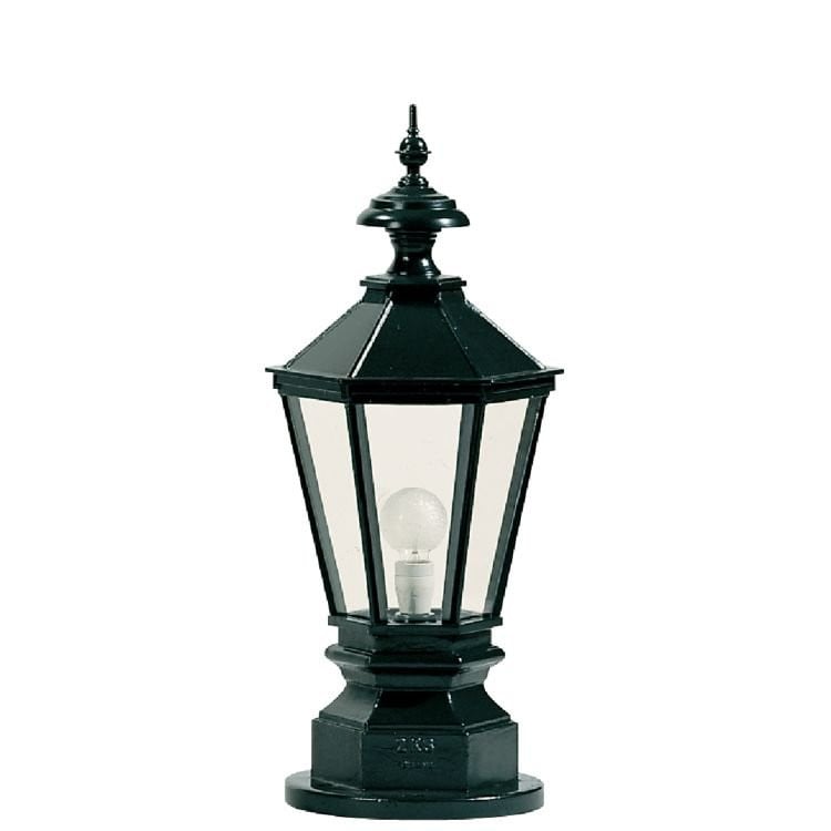 KS Verlichting York Staande Nostalgische Tuinlamp - Zwart