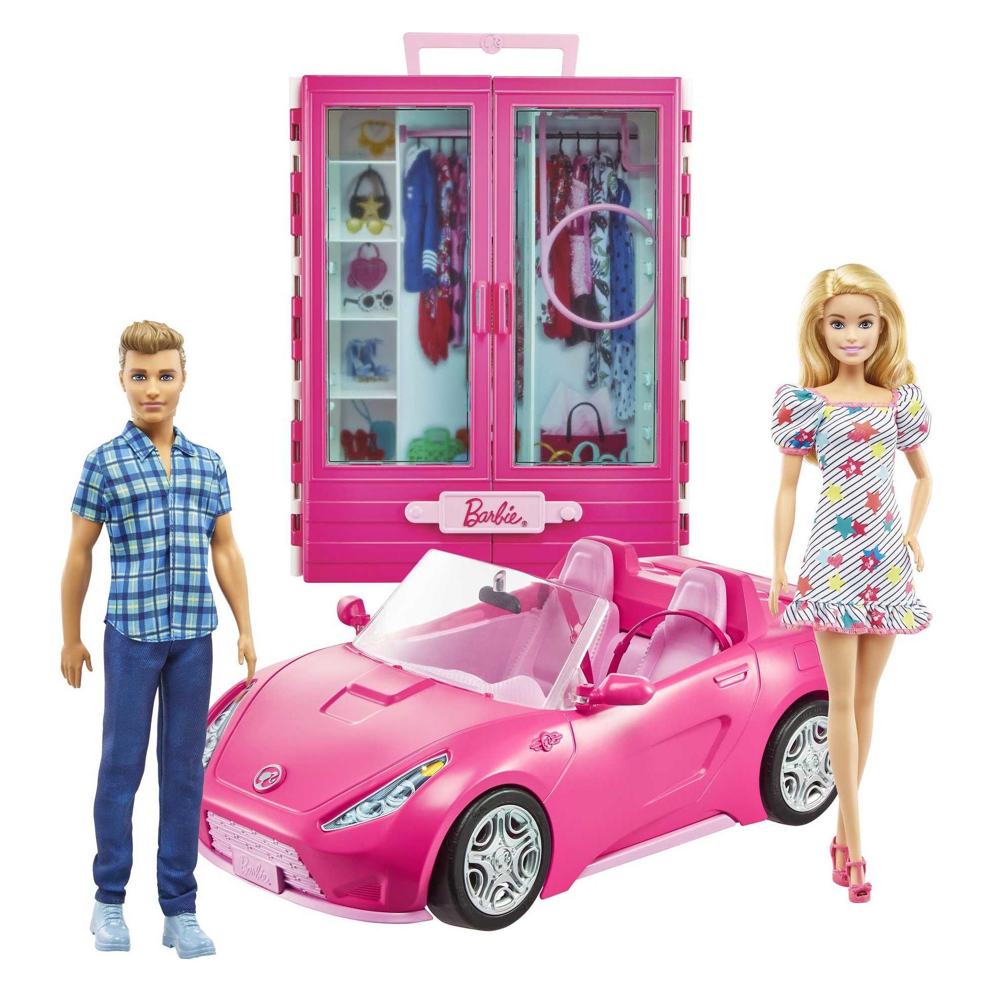 Barbie Kleiderschrank + umwandelbares Geschenkset (GVK05)